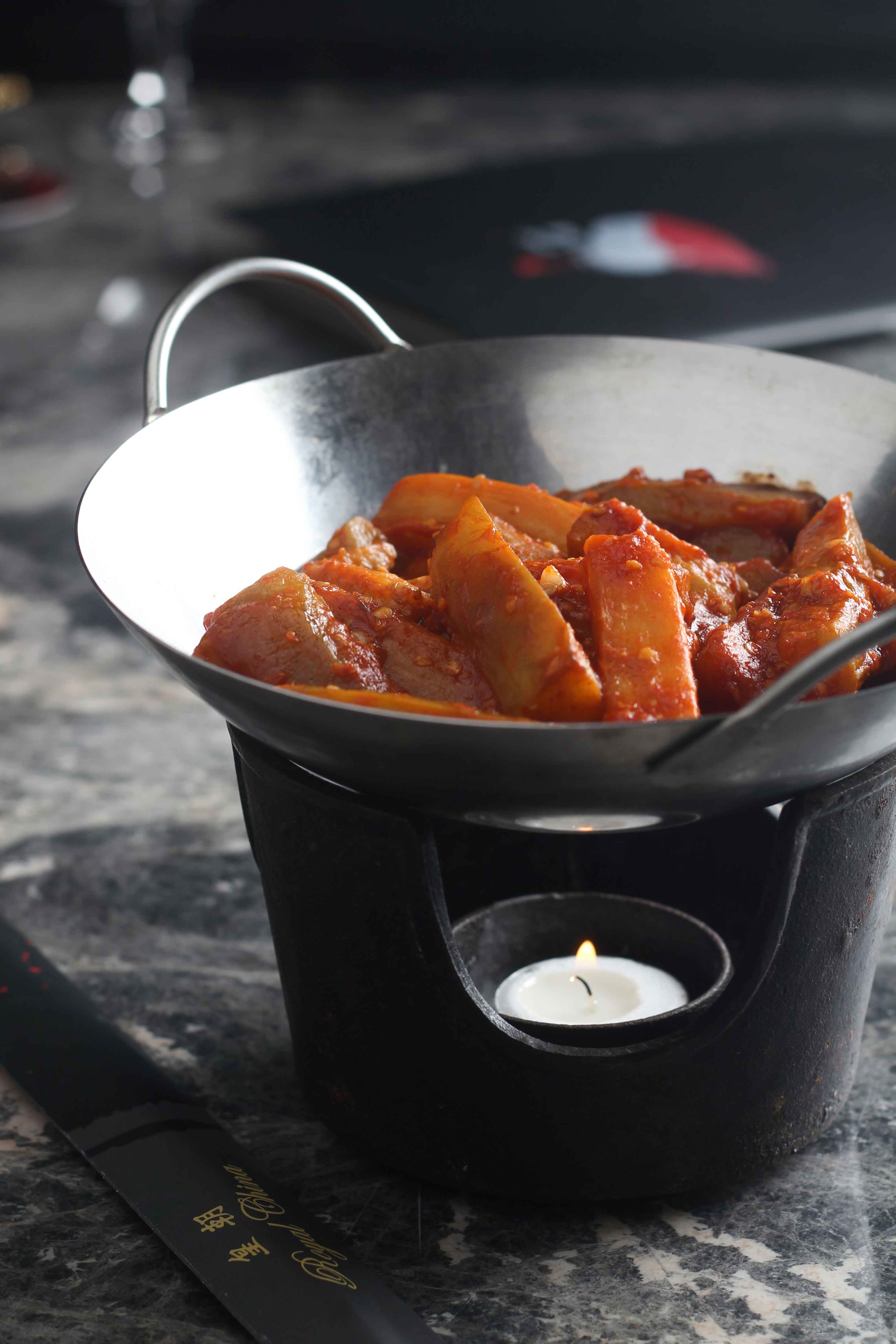 Aubergine-in-hot-garlic-sauce