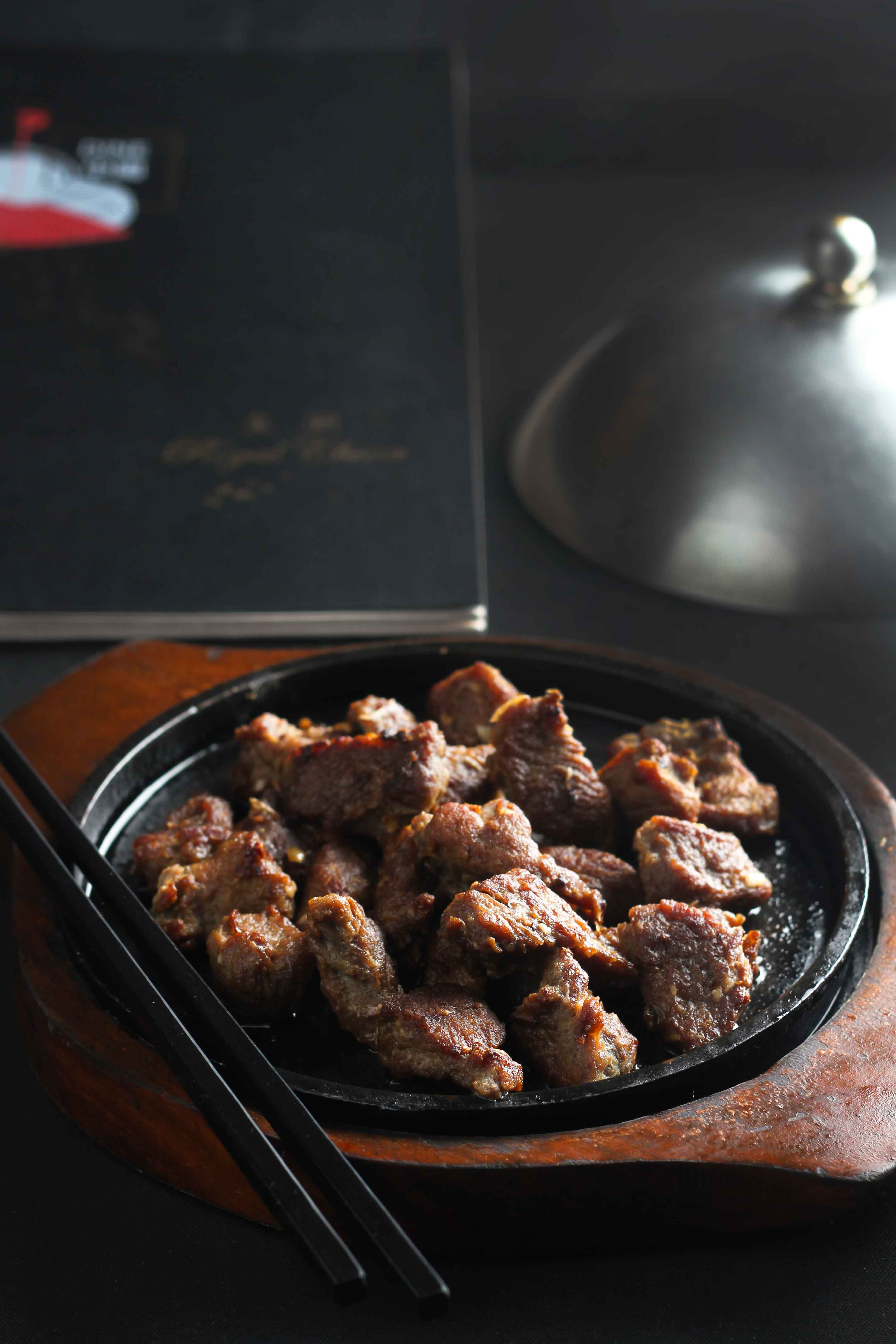 Tenderloin-in-Truffle-oil